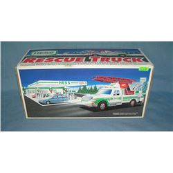 Vintage HESS rescue truck with original box