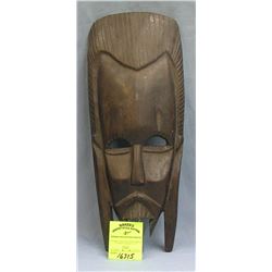 Antique hand carved African mask