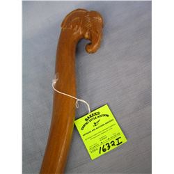 Elephant shaped figural walking stick