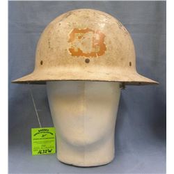 Vintage WWII police corp. helmet