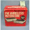 Image 1 : FM wireless intercom system with original box