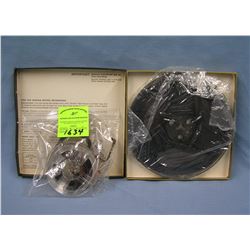 Group of vintage reel to reel reels and tapes