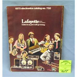 Vintage Lafayette stereo equipment catalog