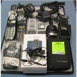 Group of cell phone accessories