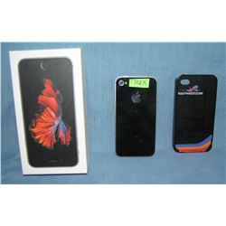 Apple I phone with Southwest Airlines cover and box