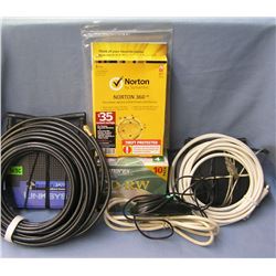 Box of electronic supplies