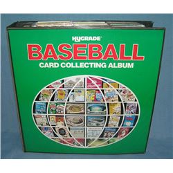 Large group of vintage all star baseball cards
