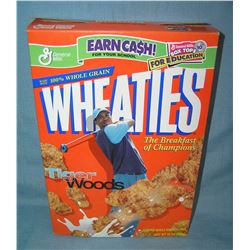 Tiger Woods Wheaties box
