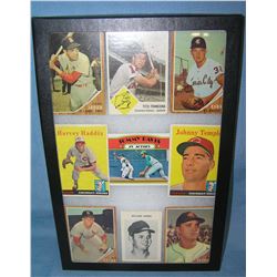 Group of early baseball cards