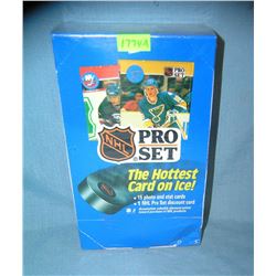 NHL pro hockey cards, factory sealed