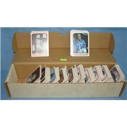 Box full of 1981 minor league rookie baseball cards