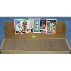 Box full of 1981 Topps baseball cards