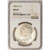 Image 1 : 1883-O $1 Morgan Silver Dollar Coin NGC MS64