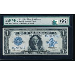 1923 $1 Silver Certificate PMG 66EPQ