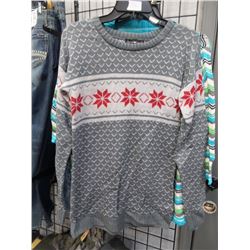 NEW DEREK HEART SZ MEDIUM SWEATER WOMEN'S