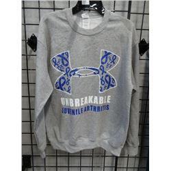 NEW MEDIUM THEMED SWEATSHIRT GRAY