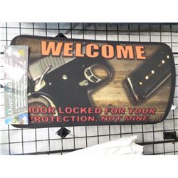 NEW WELCOME RIVER'S EDGE DOORMAT