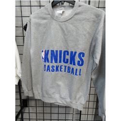 NEW KNICKS THEMED SEATSHIRT MEDIUM GRAY