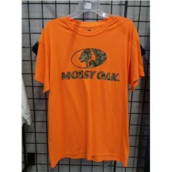 NEW LG MOSSY OAK ORANGE TEE SHIRT
