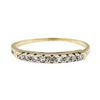 Image 2 : 0.10 ctw Diamond Ring - 14KT Yellow Gold