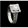 Image 4 : 1.41 ctw Diamond Ring - 14KT White Gold
