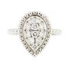 Image 2 : 0.62 ctw Diamond Ring - 14KT White Gold