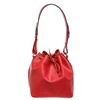 Image 3 : Louis Vuitton Red Epi Leather Noe PM Drawstring Shoulder Bag