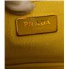 Image 5 : Prada YellowCanvas Small Canapa Tote Bag