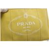 Image 7 : Prada YellowCanvas Small Canapa Tote Bag