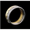 Image 3 : 0.85 ctw Diamond Ring - 14KT Two-Tone Gold