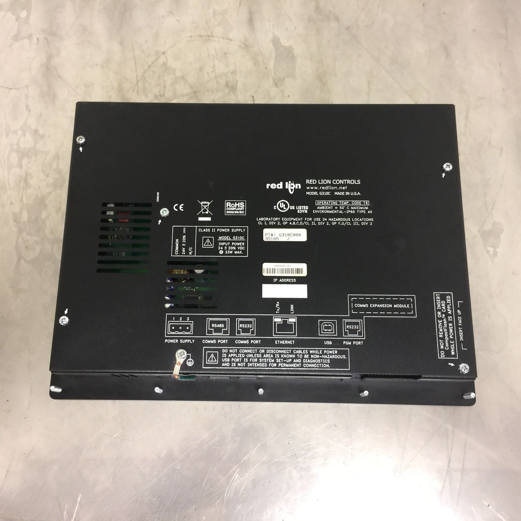 Pannello Touch Screen Per Red Lion G310 – Compatibile G310C, G310C210, Vetro, Nuovo, Tachipano - Foto 2