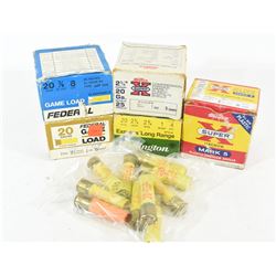 Box Lot Ammo 20 Ga