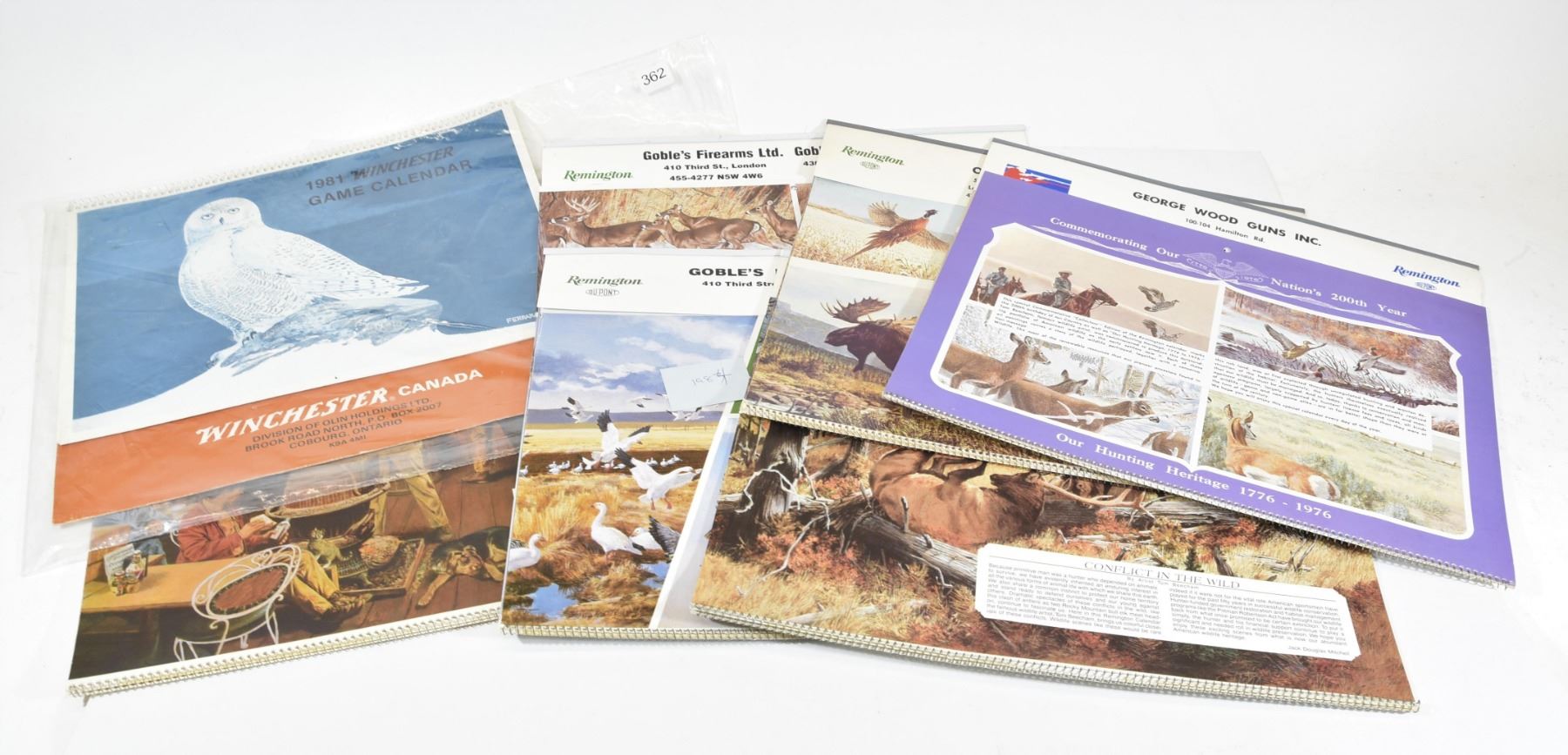 Box Lot Calendars Landsborough Auctions