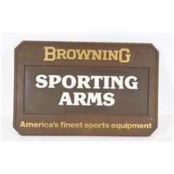 Browning Sign