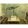 Image 1 : METAL MOBILE HYDRAULIC CABINET PRESS & BOX OF HEADS