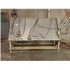 Image 1 : UNIQUE MODEL 280 8' X 4'  ADJUSTABLE PNEUMATIC CLAMP TABLE WITH 2 FOOT PEDALS