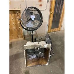 GARRISON INDUSTRIAL SHOP FAN, SINK AND FLOOR FAN