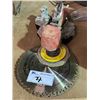Image 1 : ASSORTED SAW BLADES, 4 BATTERIES, AND HUSKY SANDER
