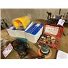 Image 1 : MILWAUKEES HOLE SAW KIT IN CASE, 3 PEDALS, ORVAL SANDER AND MAKITA DRILL