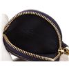 Image 4 : Gucci Blue Patent Leather Soho Round Coin Purse Wallet