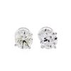 Image 1 : 1.42 ctw Diamond Stud Earrings - 14KT White Gold