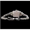 Image 2 : Hamilton 14KT White Gold Diamond Vintage Ladies Watch