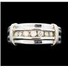Image 2 : 0.50 ctw Diamond Ring - 10KT White Gold
