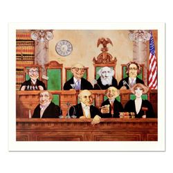 Charles Bragg (1931-2017), "The Court Supreme" Limited Edition Lithograph, Numbered and Hand Signed 