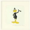 Image 2 : "Daffy Duck" Framed Limited Edition Etching with Hand-Tinted Color and Numbered.