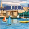 Image 2 : Georges Lambert (1919-1998), "St. Malo" Limited Edition Lithograph, Numbered and Hand Signed.