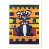 Image 1 : Lisa Grubb, "Dog with Bone" Limited Edition, Numbered and Hand Signed with Letter of Authenticity.
