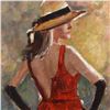 Image 2 : Michael Maselli, "Elegance" Original Acrylic Painting on Canvas, Hand Signed with Certificate of Aut