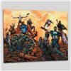 Image 3 : Marvel Comics "Ultimate Comics: Avengers #1" Numbered Limited Edition Giclee on Canvas by Carlos Pac