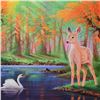 Image 2 : Jon Rattenbury, "When We First Met" Limited Edition Giclee on Canvas, Numbered and Hand Signed by th